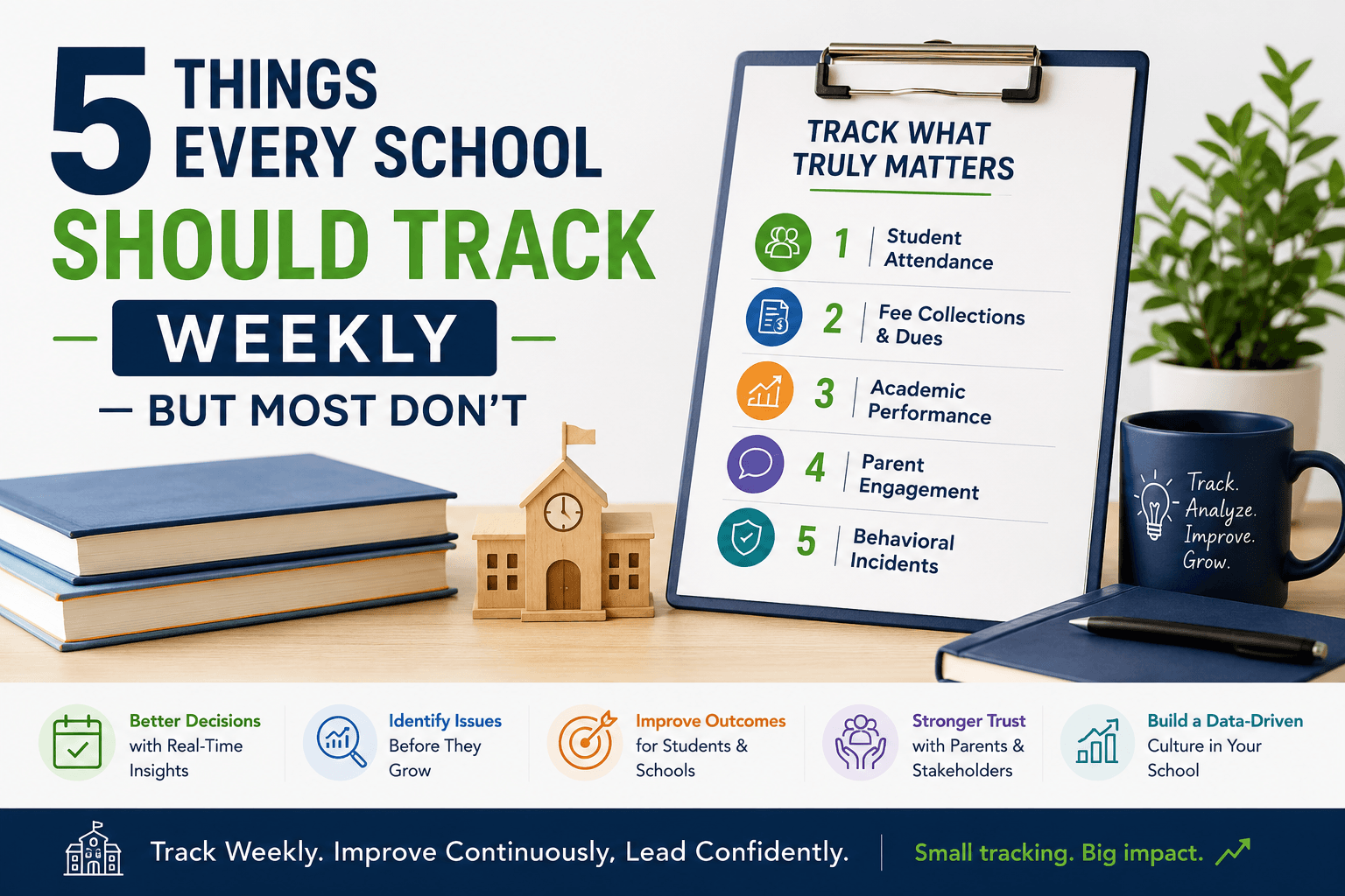 5 Things Every School Should Track Weekly — But Most Don't